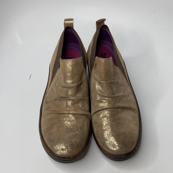Bionica wedge shoes gold metallic shimmer size 7 - Picture 6 of 11